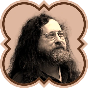 Portrait of Richard Stallman