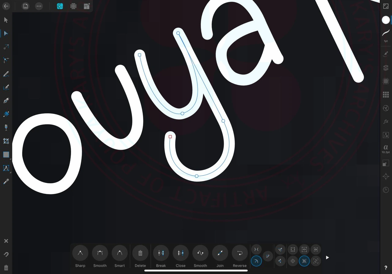 Designing a new logotype for Pouya Kary