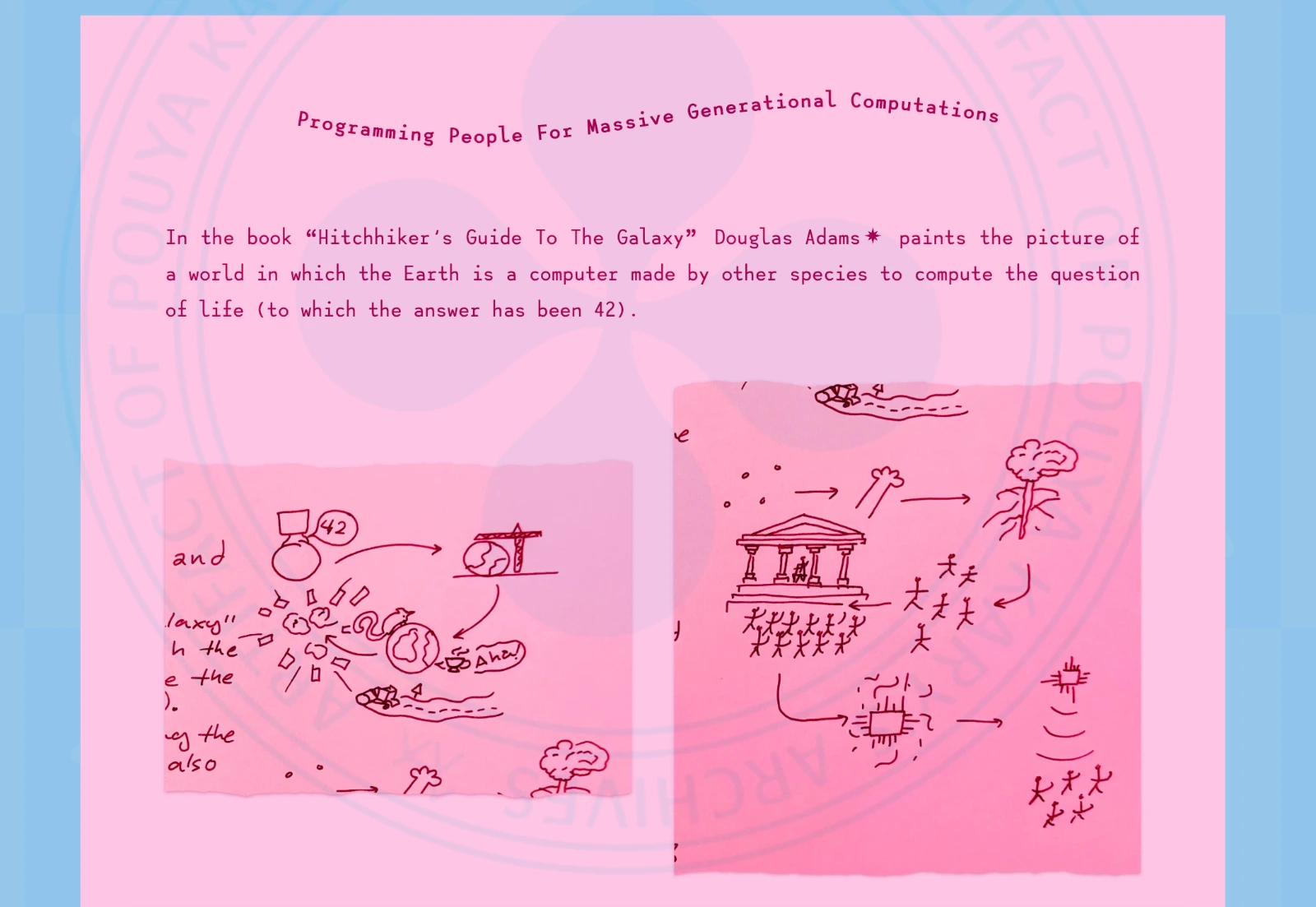 Pink Essays in the @archive