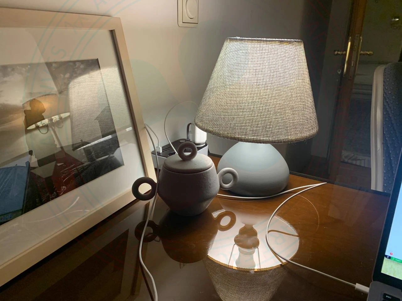 My Desk At Hashemabadi's Place