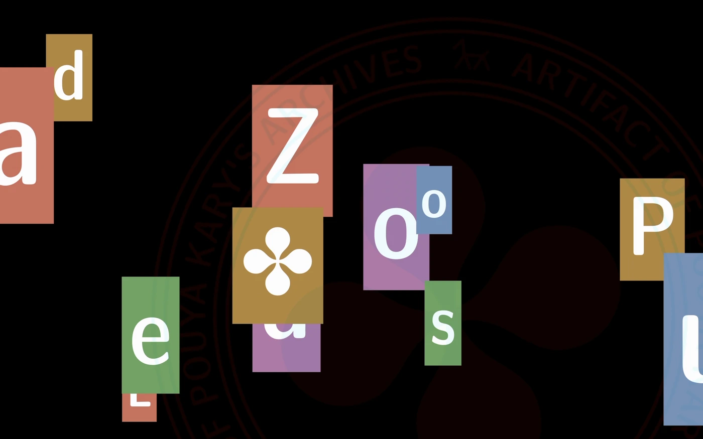 The Words Screensaver for Mac