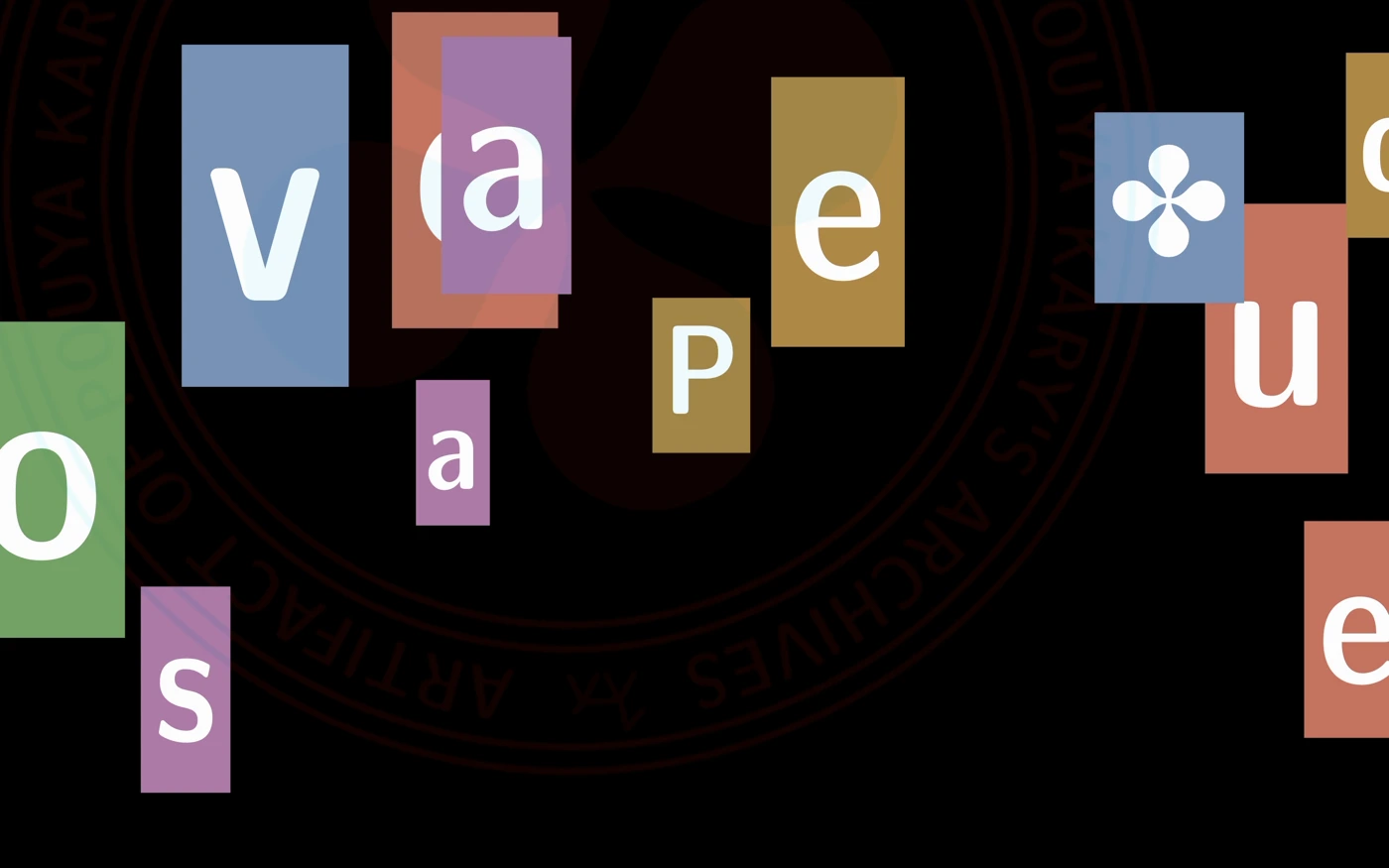 The Words Screensaver for Mac