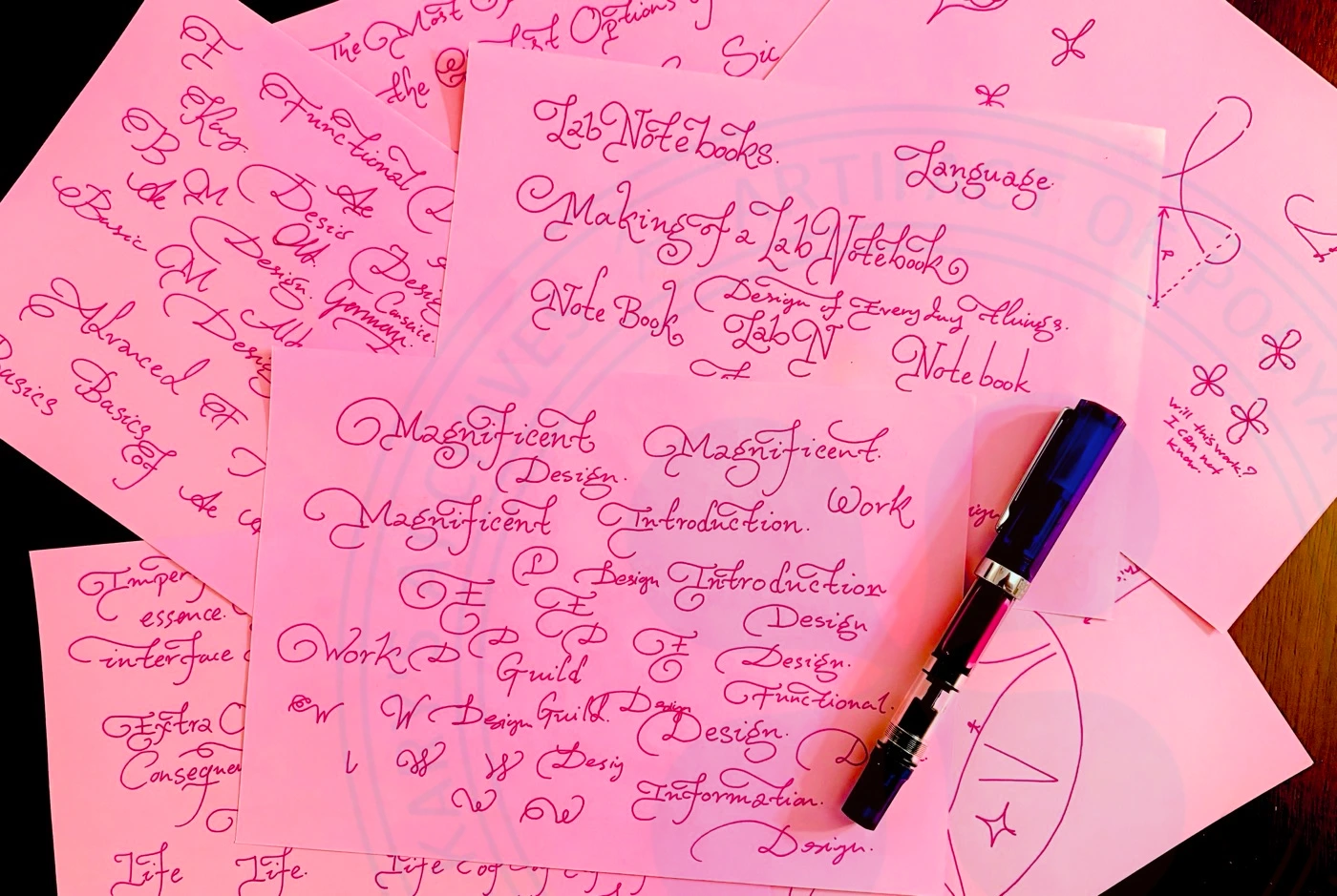 Trying To Revive My Calligraphic Style