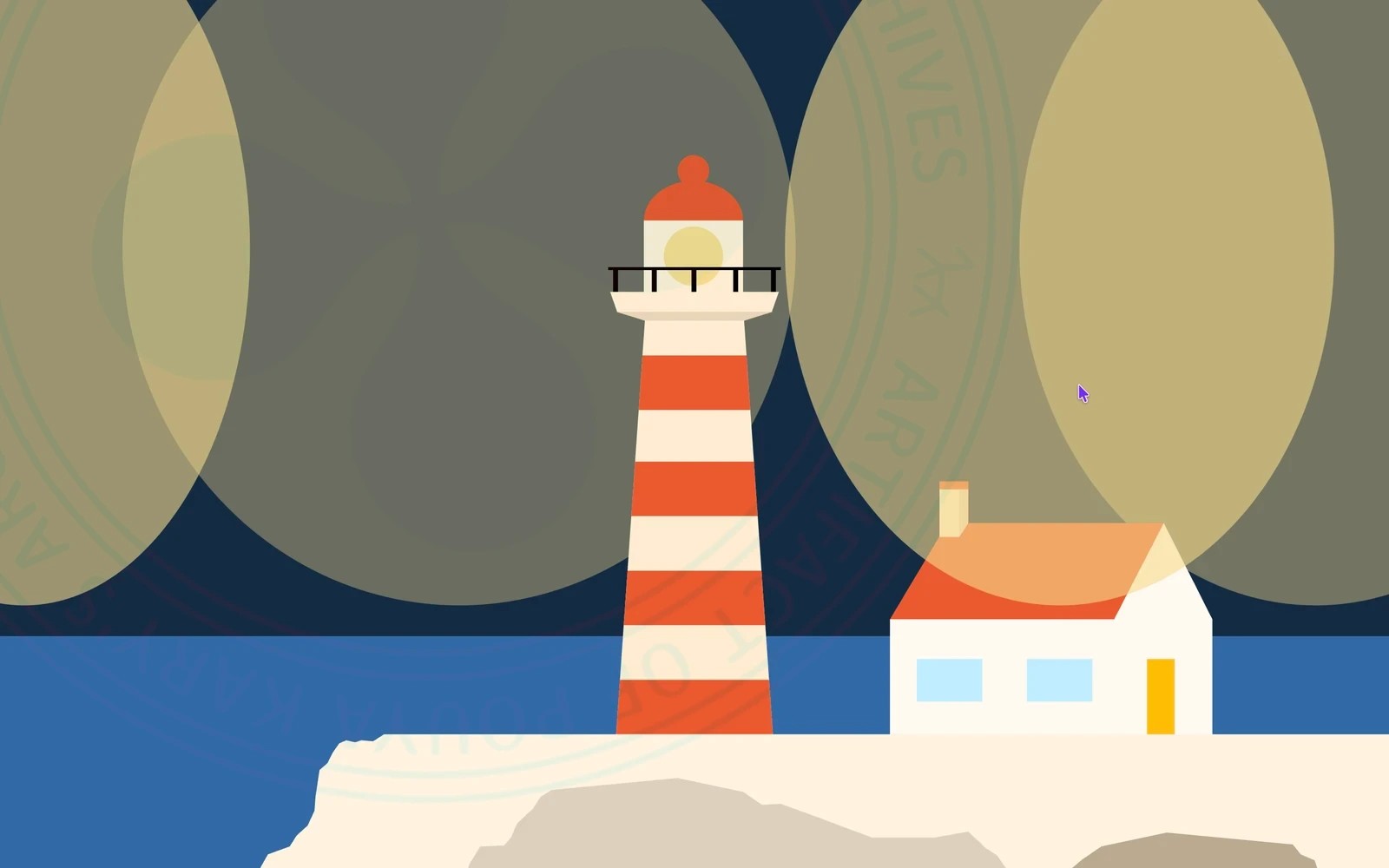 Lighthouse Scroll Animation of @firstisland's Website