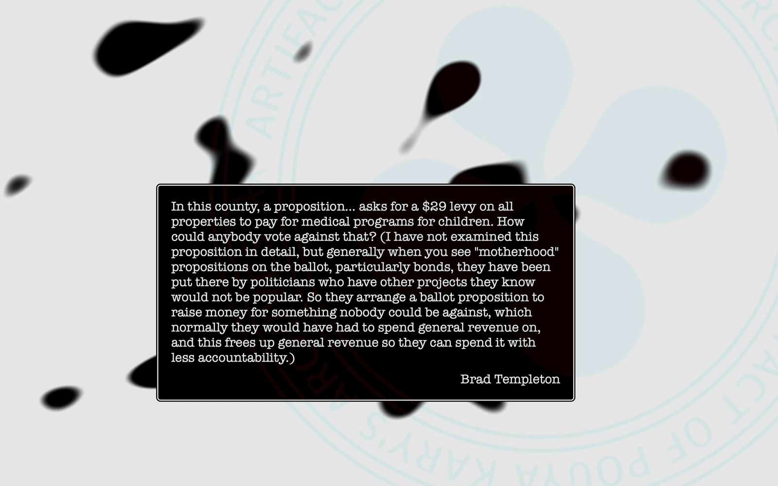 Mac OS X Screensaver for @victor's Quotes Collection