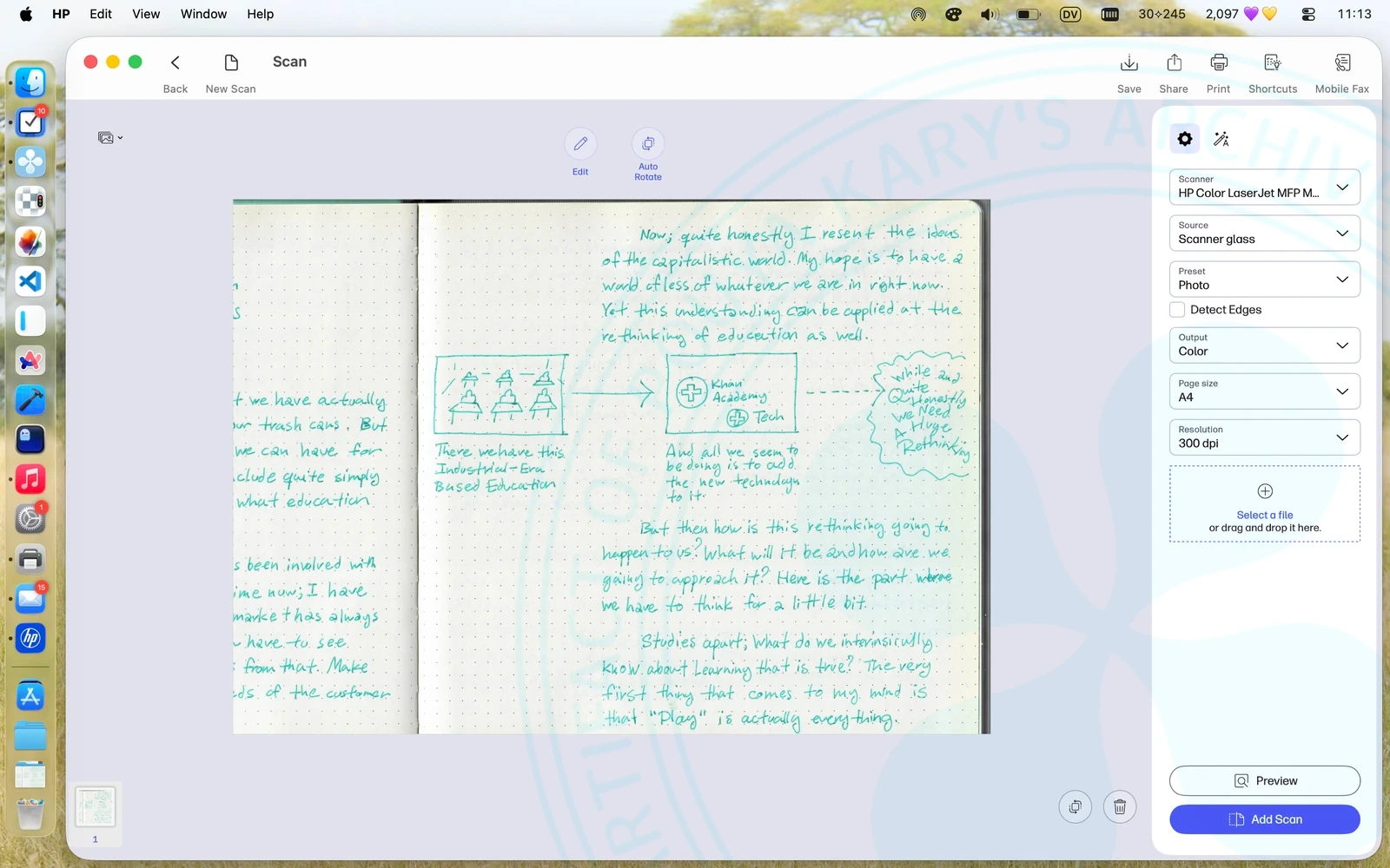 Scanning All Of My Notebooks