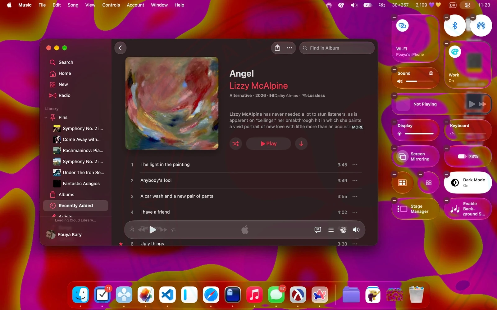 Turning the Simplex Shader From The @victor Quotes Collection Screensaver Into Wallpapers