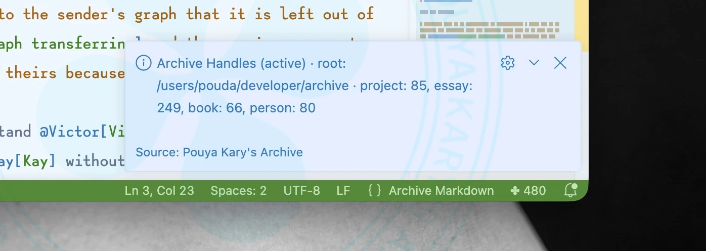Incremental Build for @Archive Visual Studio Tooling