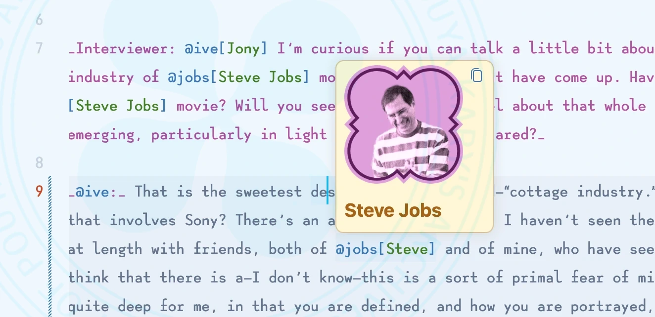@archive-vscode Portraits On Hover
