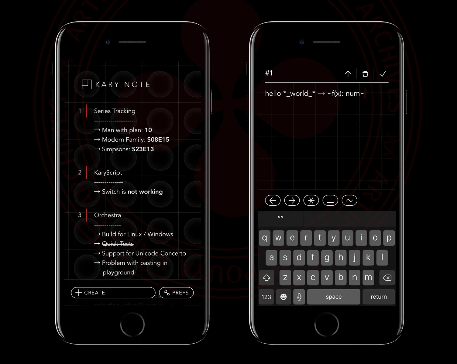 @karynote in Dribbble