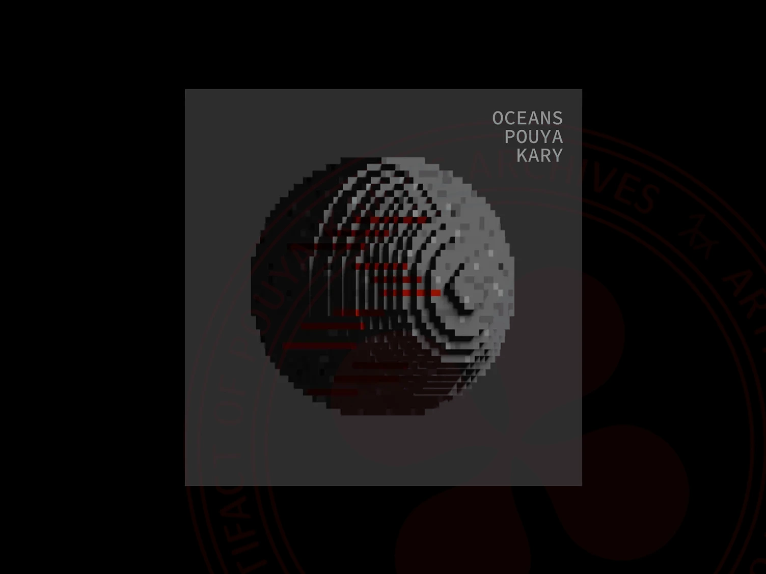 Album Artwork for Oceans Album - Idea 3