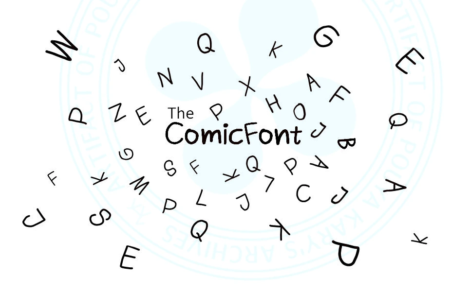@Comicfont's Poster for @thepa's Website