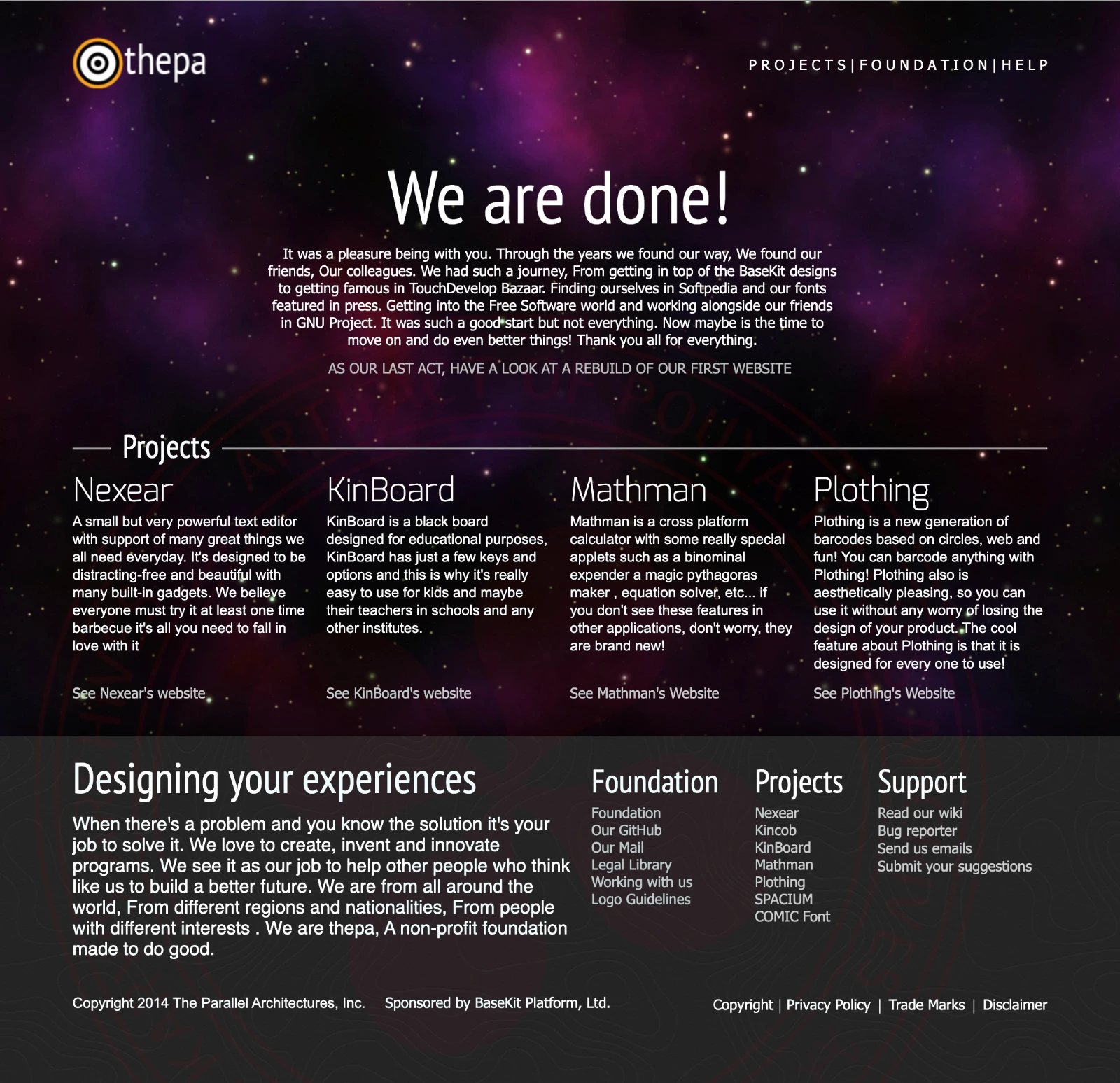 @thepa's Final Homepage