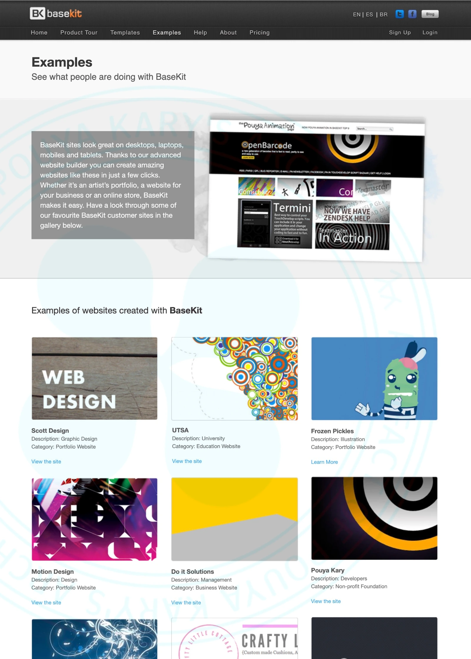 @thepa's Website Being Featured As No.1 Website Of BaseKit