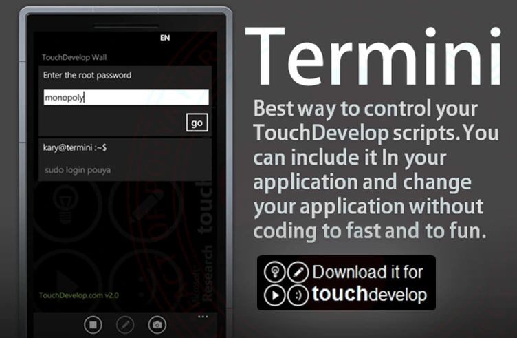 Termini's Poster on @thepa's website