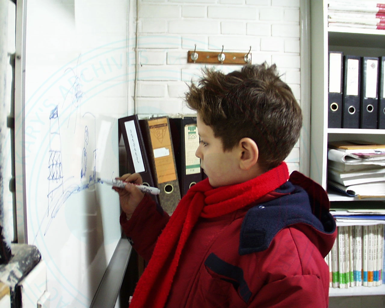 At @dad's office in BHRC