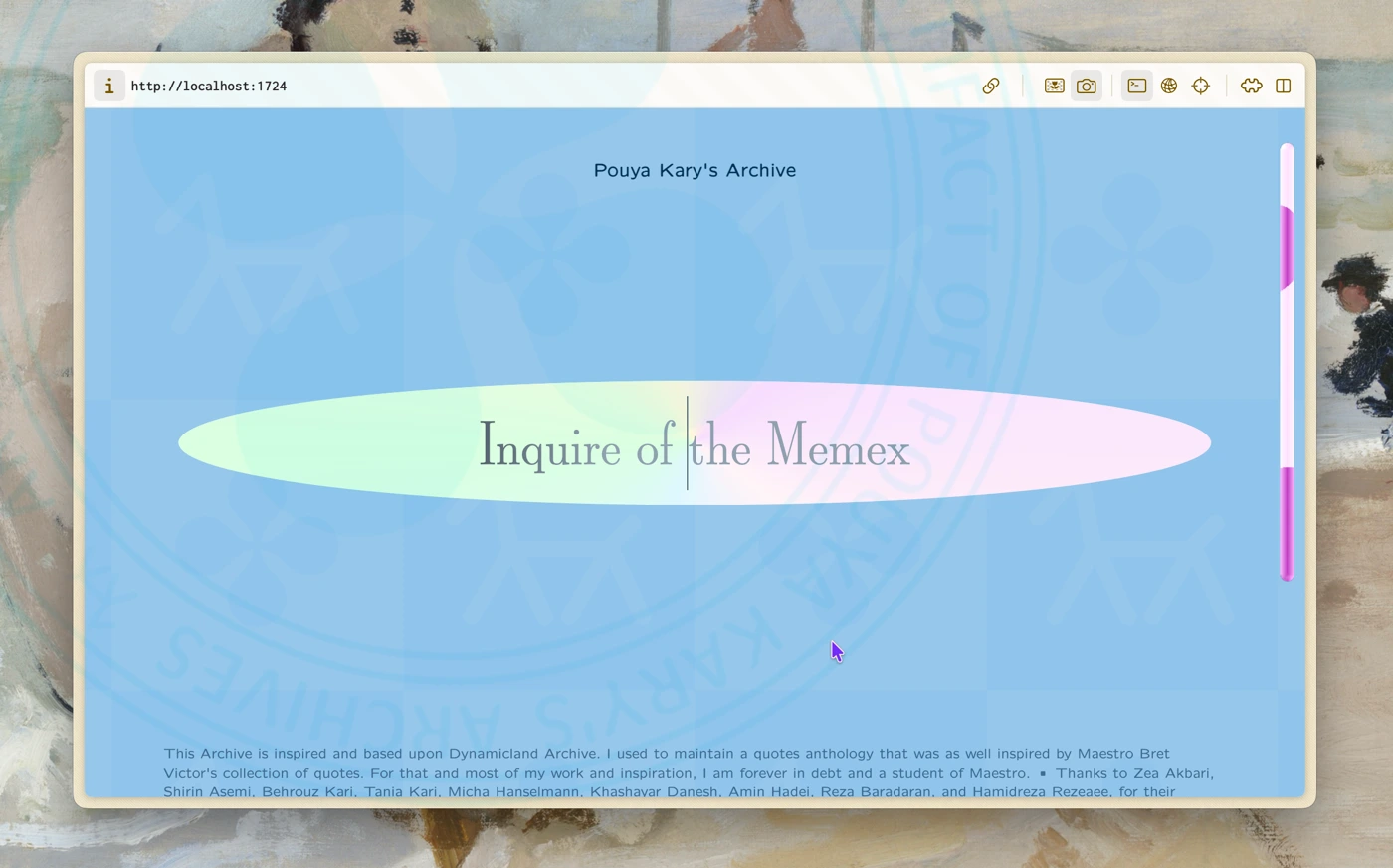 Archive: Search Part 2: Making The Search Bar