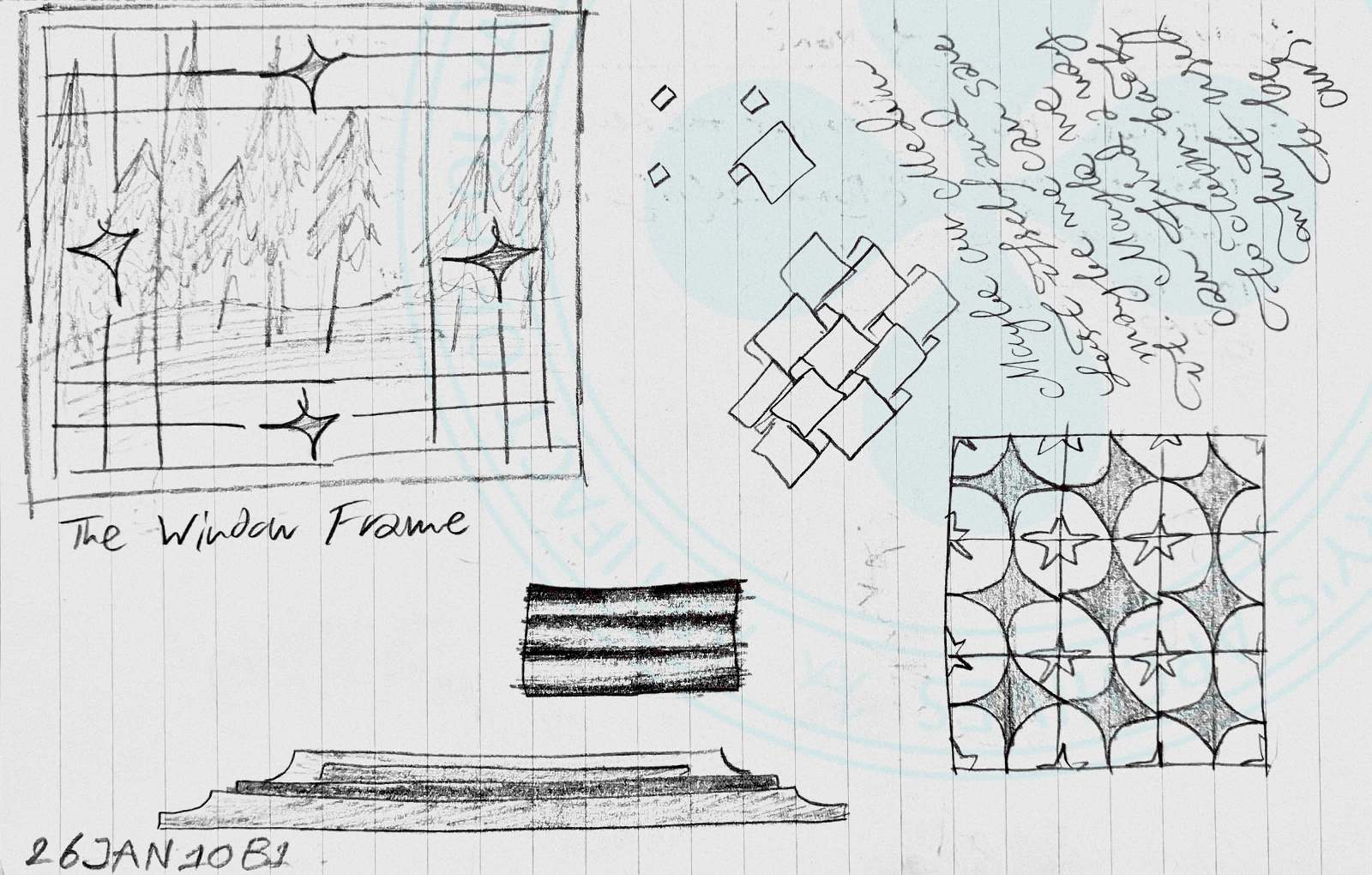 Interesting Patterns Of The Sharp Objects